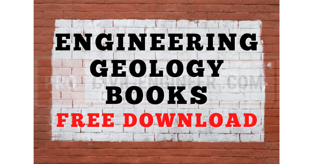 Engineering Geology Books Free Download